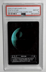 V1150: 2000: DEATH STAR: REFLECTIONS: FOIL: DARK SIDE: PSA 8: NM-MINT: 88724554